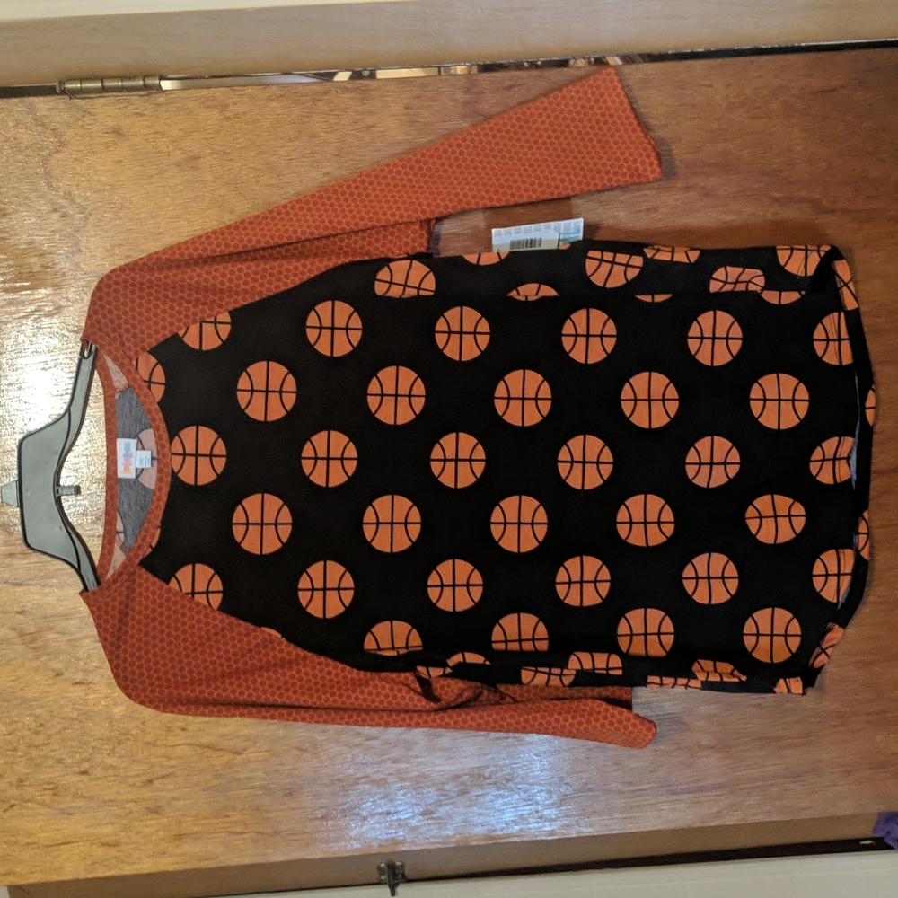 LLR NWT Randy basketball print